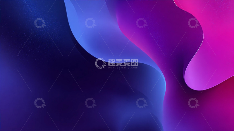 高清大图下载【趣麦麦图】极光色彩的梦境之境