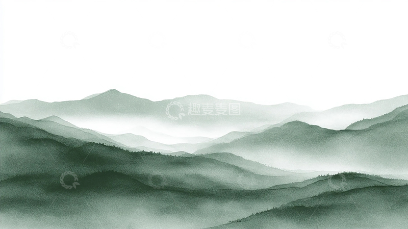 高清大图下载【趣麦麦图】起伏山丘的梦境序曲