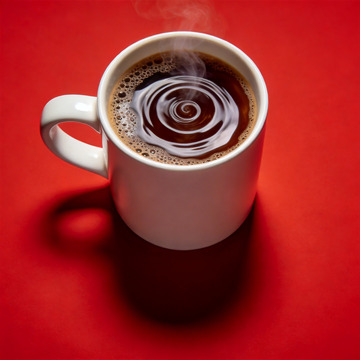 俯视视角美式咖啡2