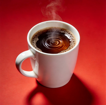 俯视视角美式咖啡3