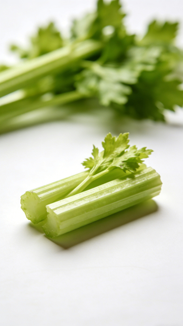 清新芹菜特写摄影图片