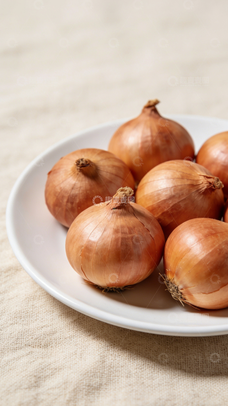 高清大图下载【趣麦麦图】简约洋葱静物摄影