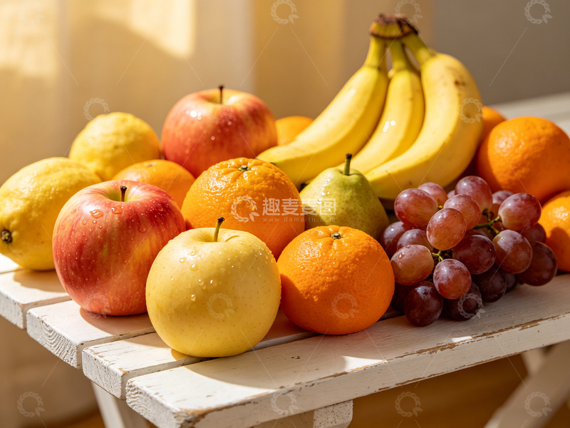 高清大图下载【趣麦麦图】水果静物摄影阳光照射