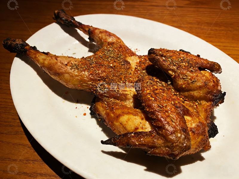 高清大图下载【趣麦麦图】烤鸡美食摄影1
