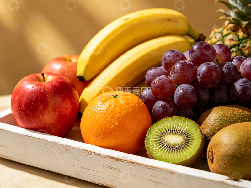 高清大图下载【趣麦麦图】新鲜水果拼盘摄影