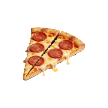 立体食物图标一小块披萨饼4