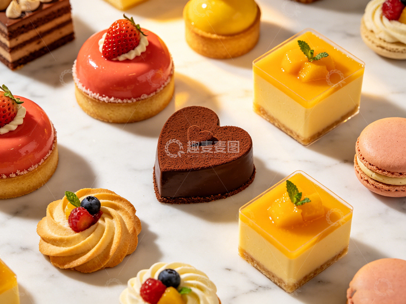 高清大图下载【趣麦麦图】美味甜品糕点美食摄影图片