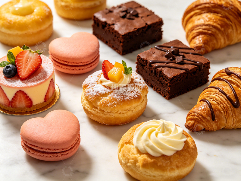 高清大图下载【趣麦麦图】法式甜点美食摄影展示