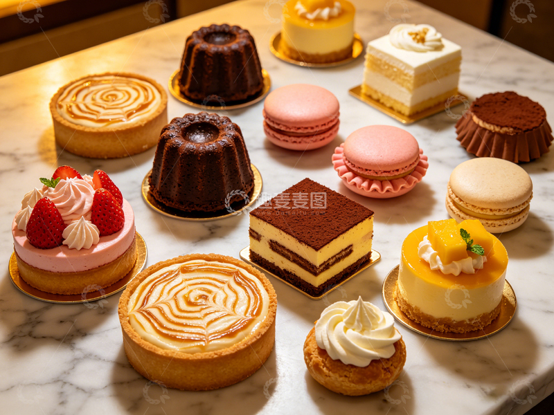 高清大图下载【趣麦麦图】精致甜点美食摄影图片1