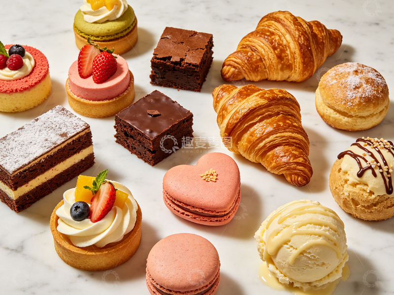 高清大图下载【趣麦麦图】法式甜点美食摄影