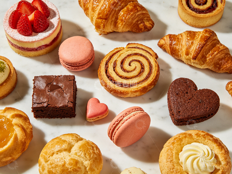 高清大图下载【趣麦麦图】法式糕点美食摄影图片5