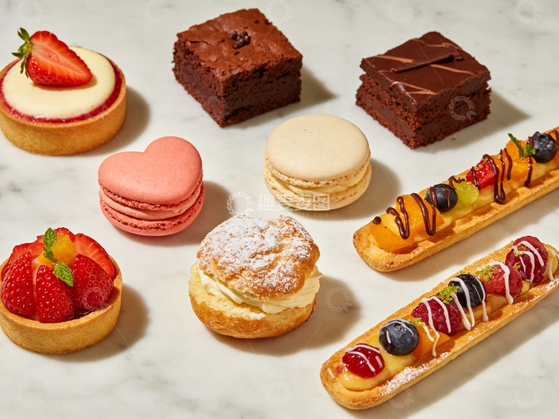 高清大图下载【趣麦麦图】法式甜点美食摄影