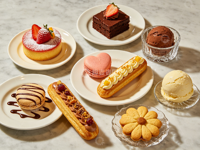 高清大图下载【趣麦麦图】精致糕点美食摄影