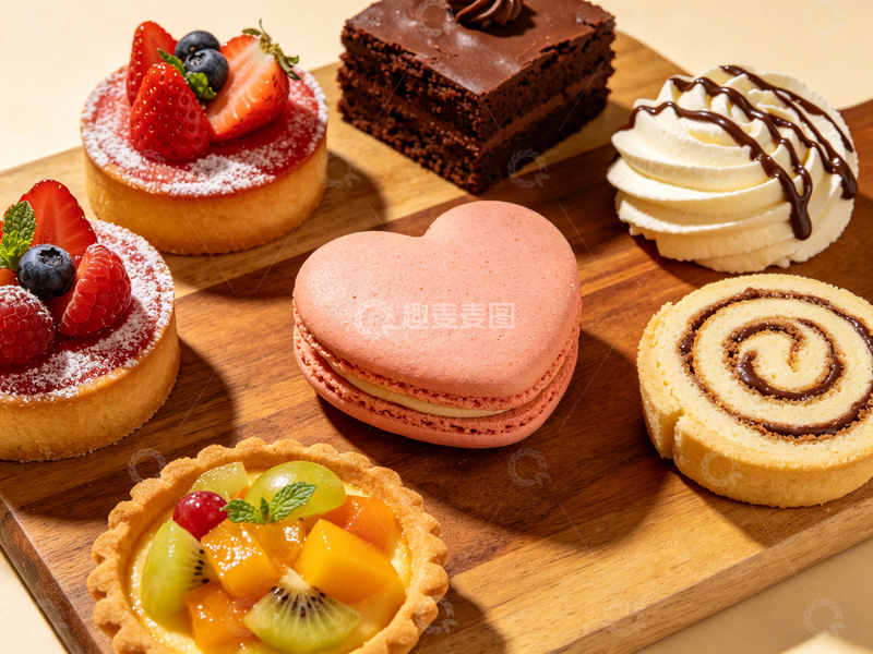 高清大图下载【趣麦麦图】精美糕点美食摄影