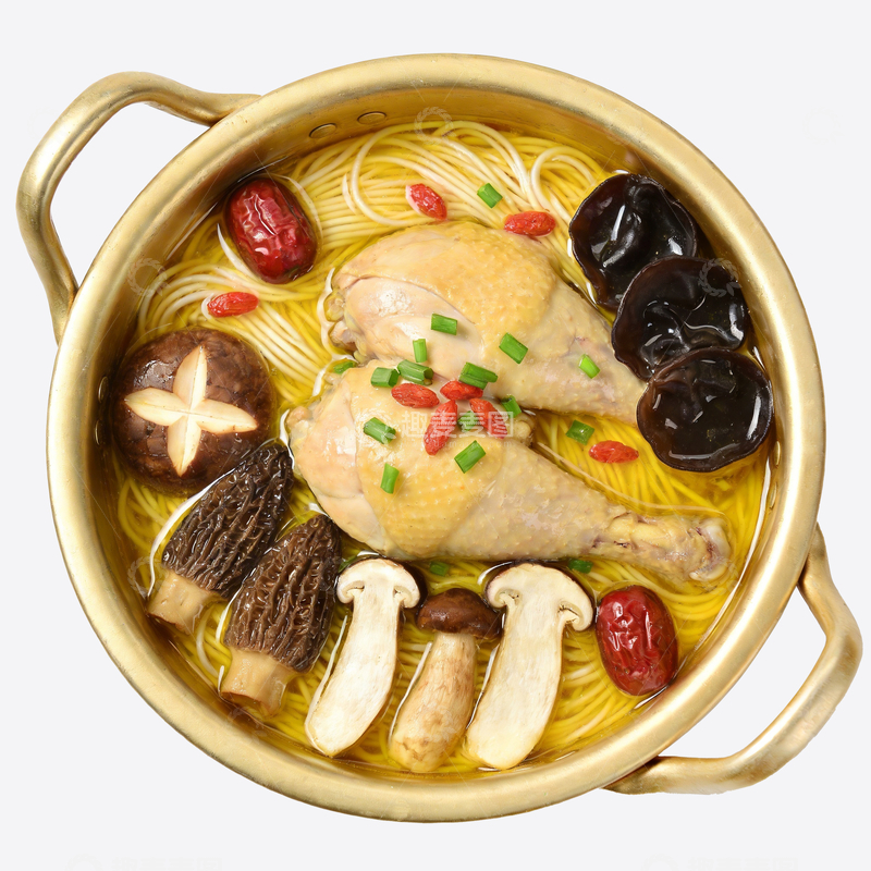 源文件下载【趣麦麦图】菌菇鸡汤面1