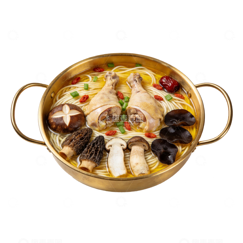 源文件下载【趣麦麦图】菌菇鸡汤面4