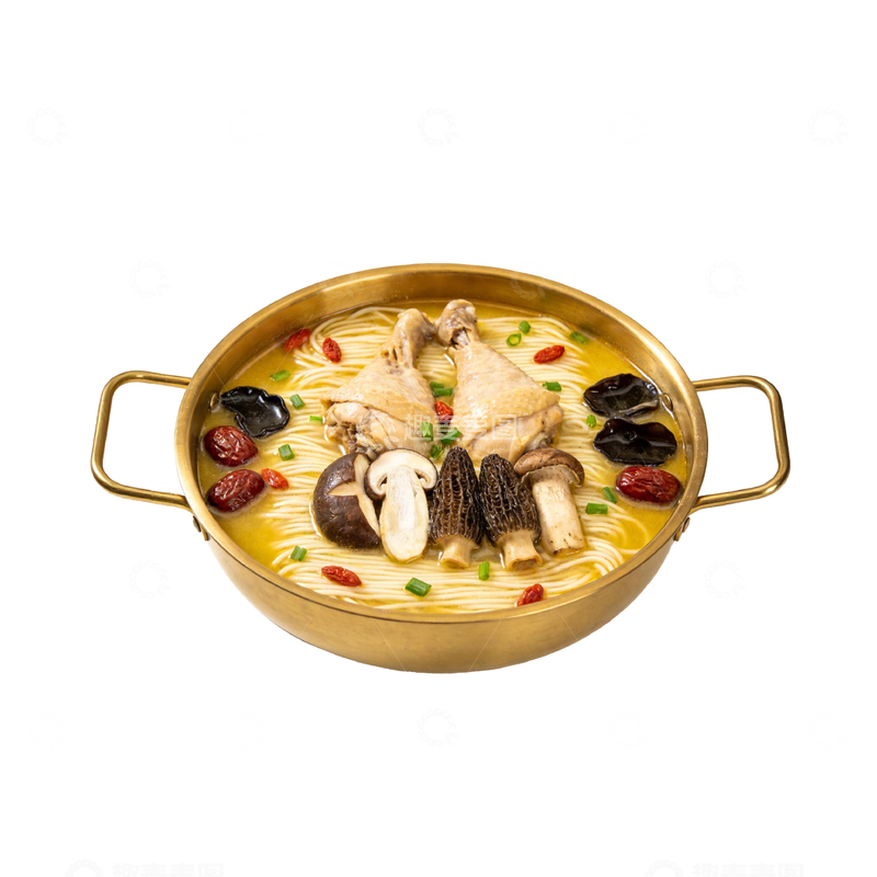 源文件下载【趣麦麦图】菌菇鸡汤面3