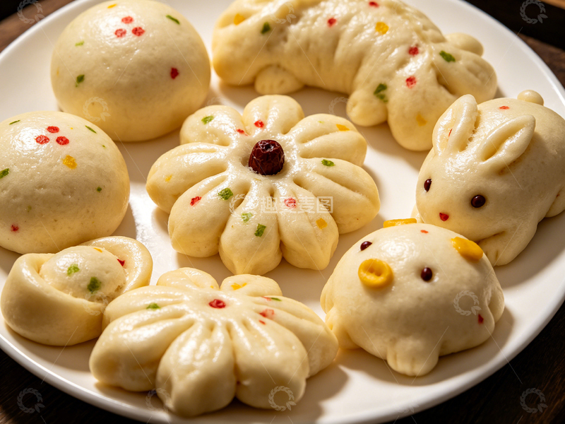 高清大图下载【趣麦麦图】中式面点花馍