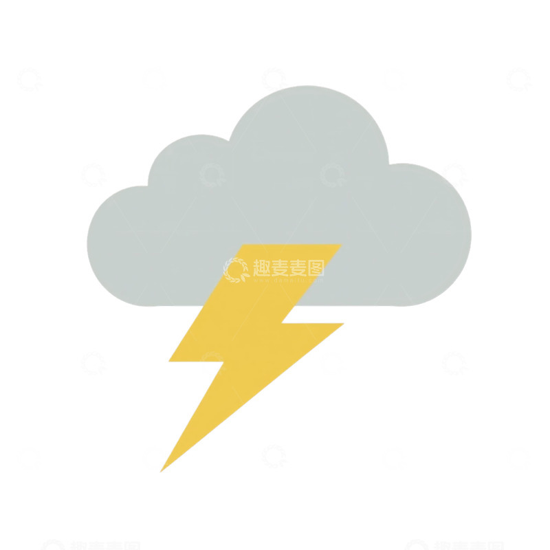 高清大图下载【趣麦麦图】暴风云与闪电的交响乐