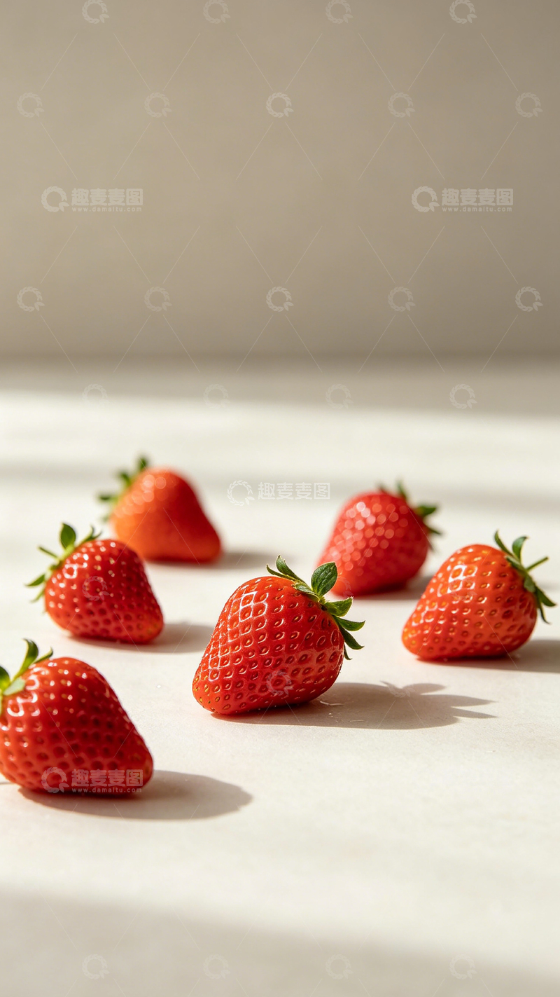 高清大图下载【趣麦麦图】清新草莓摄影