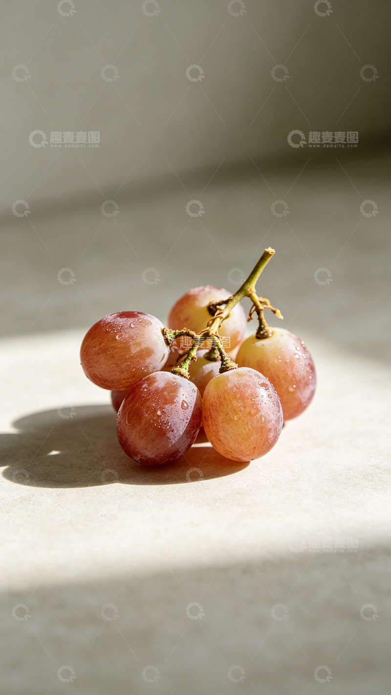 高清大图下载【趣麦麦图】光影葡萄特写摄影