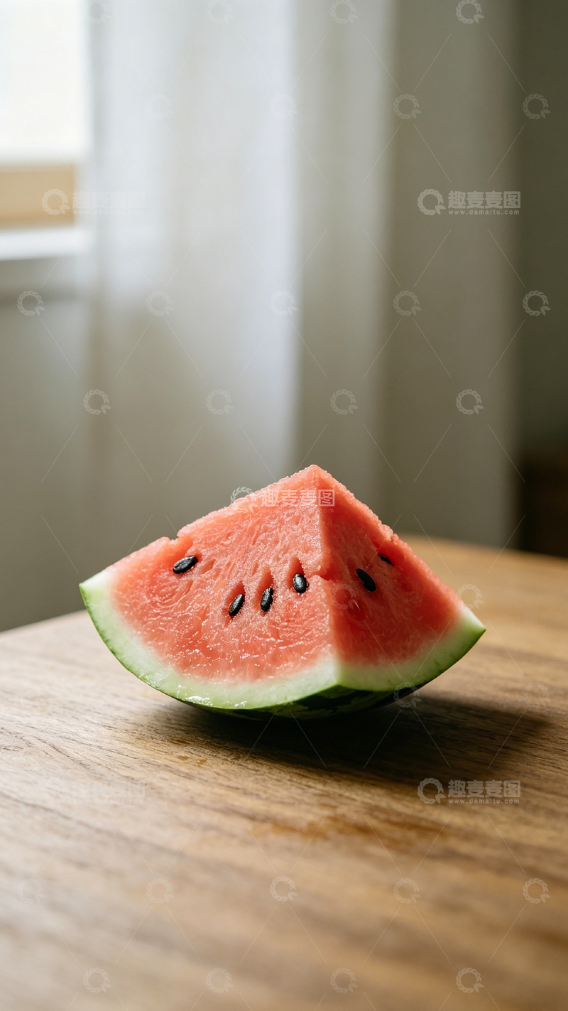 高清大图下载【趣麦麦图】夏日西瓜切片摄影图片