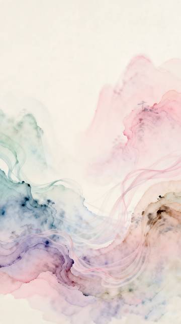 水墨风抽象画背景设计素材