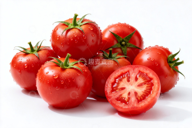 高清大图下载【趣麦麦图】新鲜番茄西红柿生鲜10