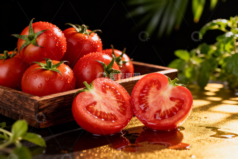 高清大图下载【趣麦麦图】新鲜番茄西红柿6