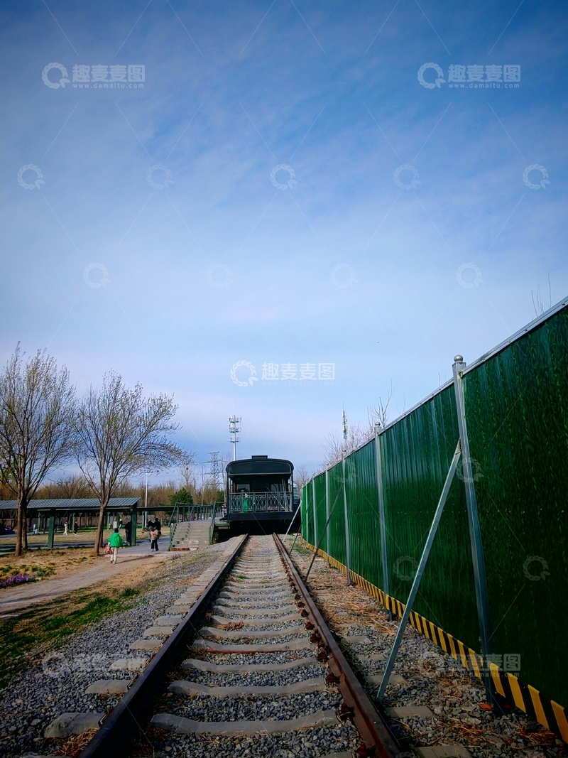 高清大图下载【趣麦麦图】静谧铁路风景摄影