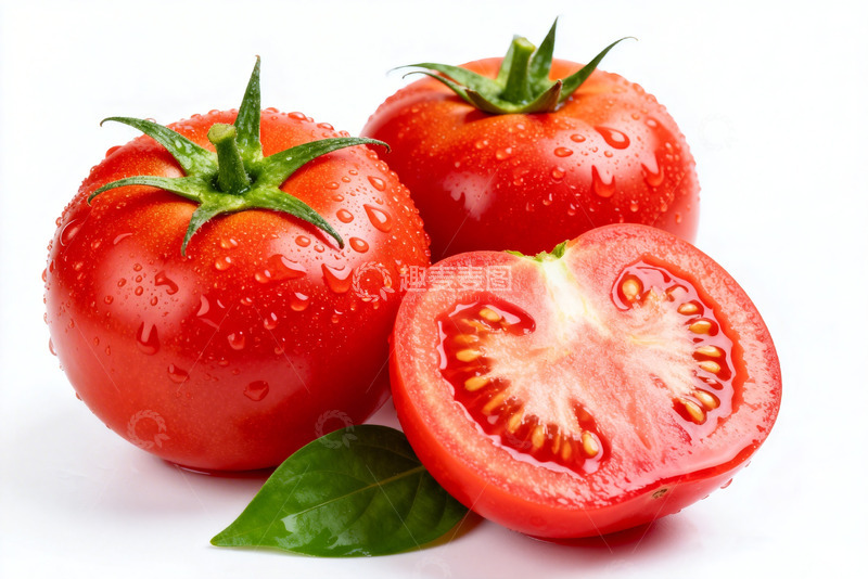 高清大图下载【趣麦麦图】新鲜番茄西红柿实拍1