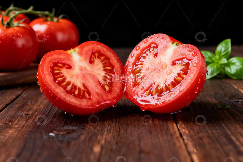 高清大图下载【趣麦麦图】新鲜番茄西红柿生鲜