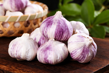 新鲜大蒜，现挖鲜蒜生鲜食材2