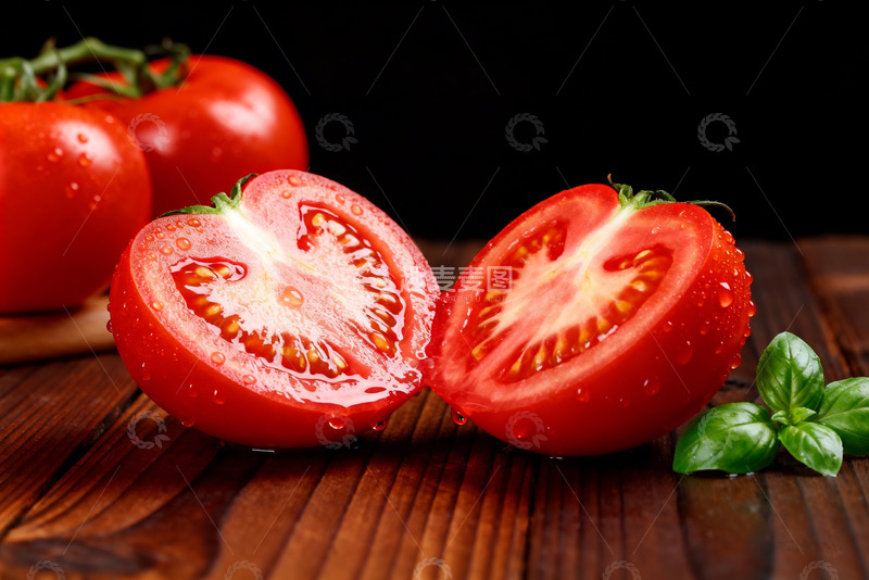 高清大图下载【趣麦麦图】新鲜番茄西红柿实拍3