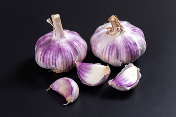 新鲜干大蒜，厨房调味食材特写3