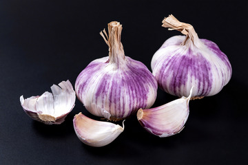 新鲜干大蒜，厨房调味食材特写2