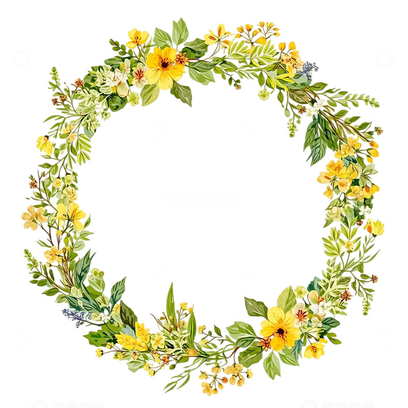 高清大图下载【趣麦麦图】梦境之花环缭绕光辉