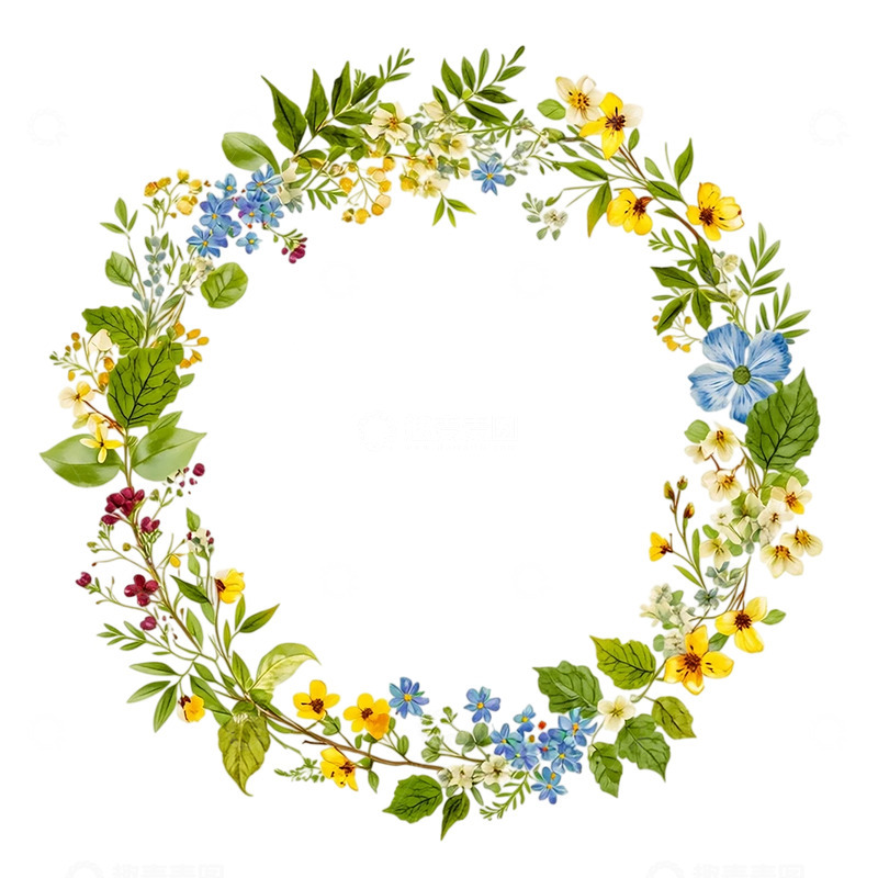 高清大图下载【趣麦麦图】绽放生命的花环奇迹