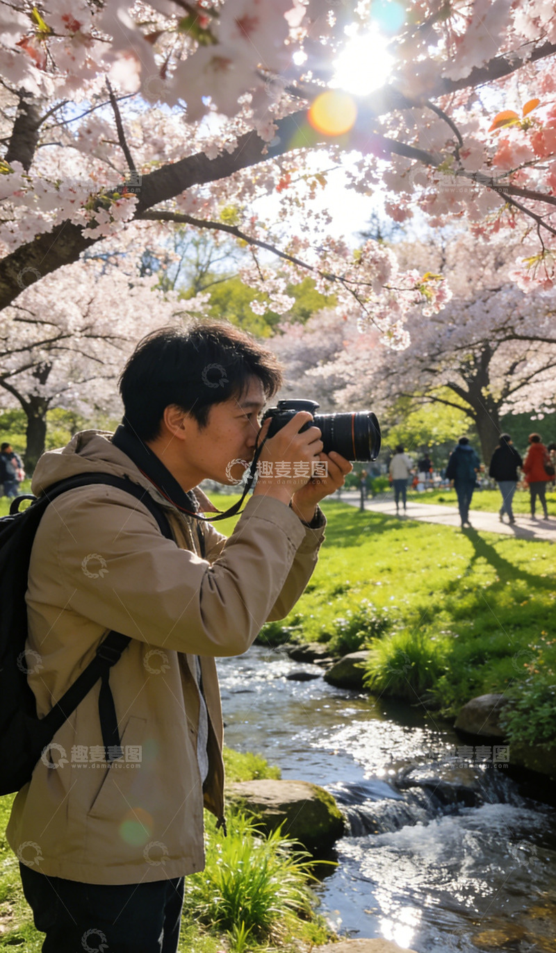 高清大图下载【趣麦麦图】春日景摄影拍摄