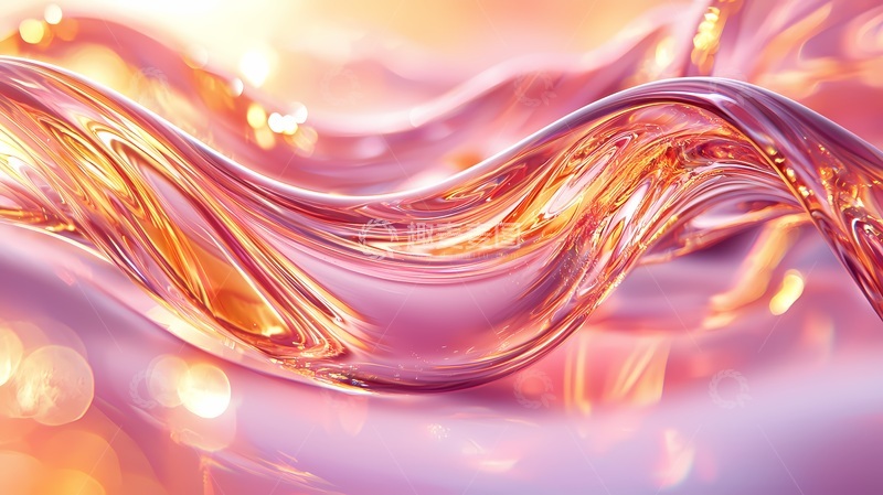 高清大图下载【趣麦麦图】金属质感流动艺术图像