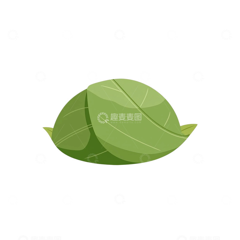 高清大图下载【趣麦麦图】青翠欲滴的传统青团佳肴