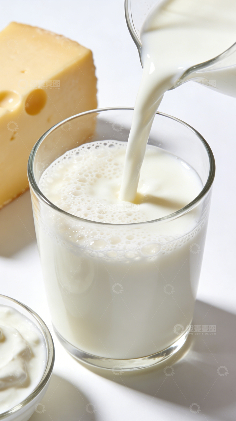 高清大图下载【趣麦麦图】清新牛奶饮品美食摄影