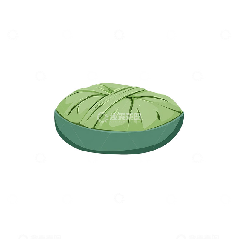 高清大图下载【趣麦麦图】绿意盎然的传统青团盛宴