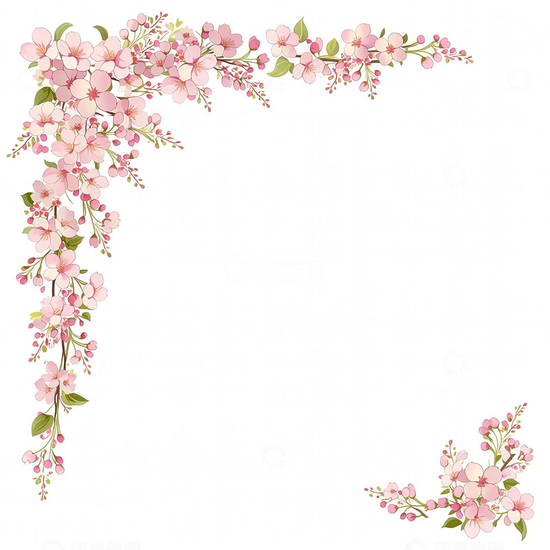 高清大图下载【趣麦麦图】春日花海静谧角落