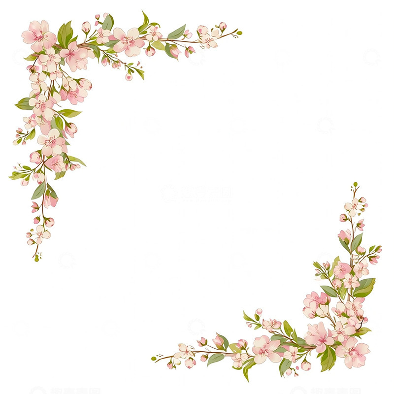 高清大图下载【趣麦麦图】花韵缤纷的角落幻想