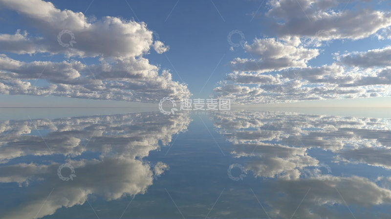 高清大图下载【趣麦麦图】云层翻滚：天空的梦幻画卷