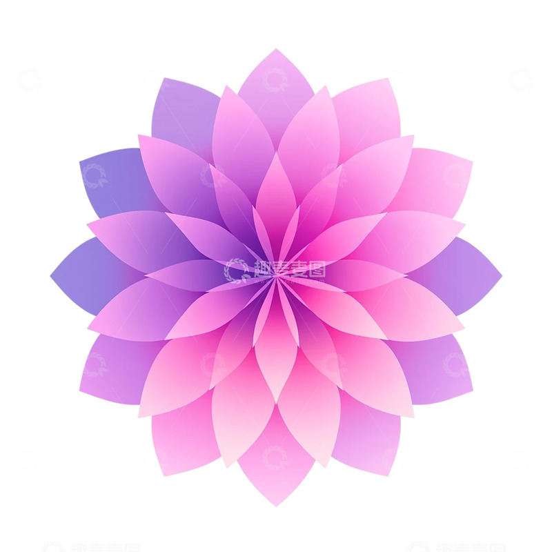 高清大图下载【趣麦麦图】抽象光影中的繁花盛放