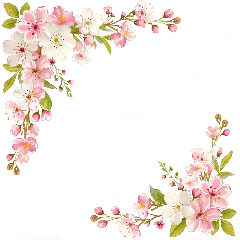 高清大图下载【趣麦麦图】春日花海角落的静谧梦境