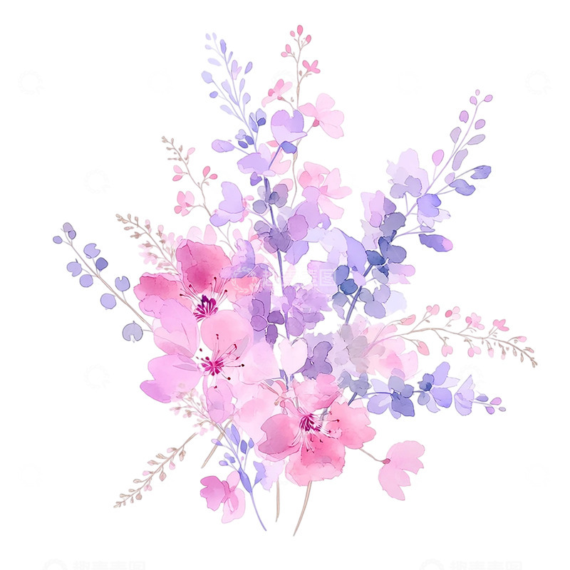 高清大图下载【趣麦麦图】梦幻花海的色彩交响曲