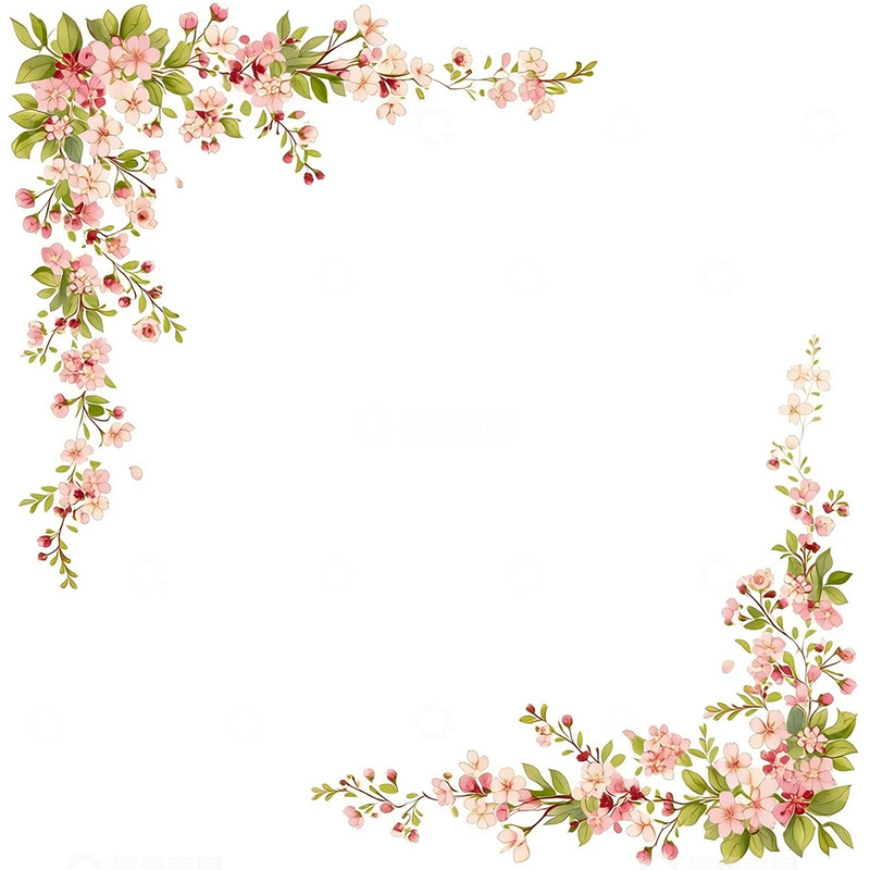 高清大图下载【趣麦麦图】春日花海角落静谧风情